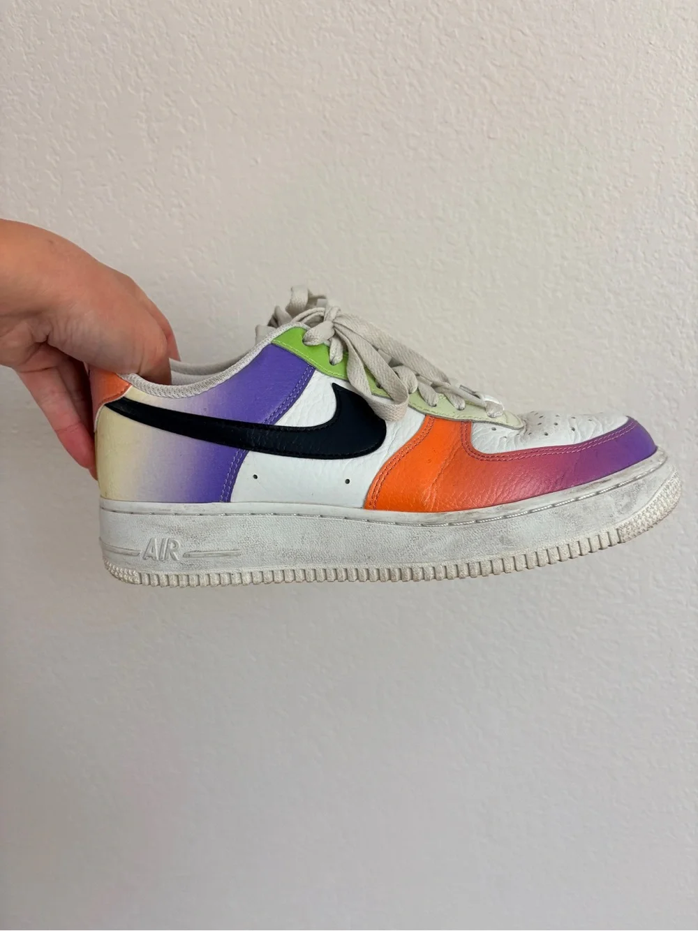 Nike Air Force 1 '07 Multi-Color Gradient Sneakers